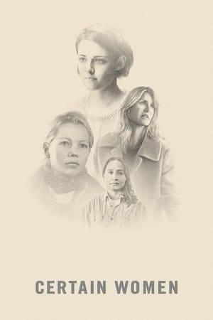 Three strong-willed women strive to forge their own paths amidst the wide-open plains of the American Northwest: a lawyer forced to subdue a troubled client; a wife and mother whose plans to construct her dream home reveal fissures in her marriage; and a lonely ranch hand who forms an ambiguous bond with a young law student.