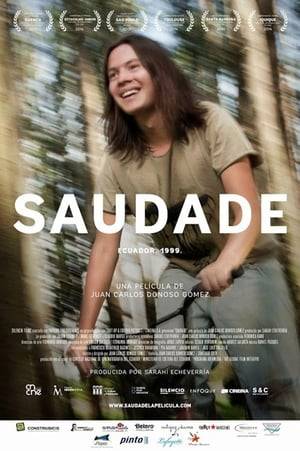 Miguel is a 17 year-old boy that sees the future as a distant horizon, immersed in his bubble of friends and a sketchbook full of sentimental poems. 'Saudade' is the portrait of a threshold: the end of high school, which we experience through Miguel. Set amidst the backdrop of the Ecuadorian economic crisis of 1999, 'Saudade' tackles notions of economic dislocation, friendship, family and young love while juxtaposing the crumbling of Miguel's life, against the crumbling of his country.