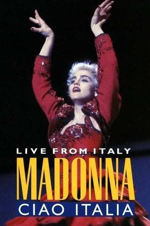 In "Ciao, Italia! Live from Italy" Madonna visits the land of her noble heritage for this high-energy concert video filmed in 1987. It contained footage from a previous TV special of the Who's That Girl World Tour, Madonna in Concerto, broadcast in Europe in 1987, filmed at the Stadio Comunale in Turin, Italy.  The video release also contained footage from shows recorded in Florence, Italy and Tokyo, Japan. The tour supported her 1986 third studio album True Blue, as well as the 1987 soundtrack Who's That Girl.