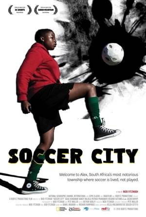 Race. Class. Poverty. Faith. Hope. Soccer. Welcome to Alex––the largest and most notorious township in South Africa where soccer is lived, not played. With the first ever FIFA World Cup in Africa as a backdrop, witness the cultural importance of soccer in township South Africa through the lives of five individuals born and raised in the oldest and toughest of South Africa’s townships, Alexandra, locally known as ‘Alex.’ Seventeen-year-old dribbling sensation Nancy ‘Maradona’ Majola, former national team player Isaac ‘Shakes’ Kungwane, current professional Patrick ‘Raiden’ Phungwayo, 69-year-old Jacob ‘Babes’ Bopape one of the first professional soccer players in South Africa, and scholarship-winner Ricardo ‘Rico’ Kutumela will all take you into a culture dominated by soccer and into a storied township still largely unknown and misunderstood even among South Africans.