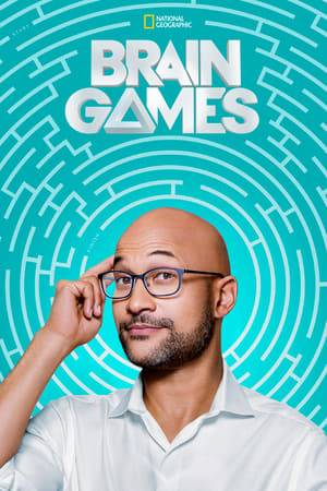 Get ready to have your mind messed with! "Brain Games" is a groundbreaking series that uses interactive experiments, misdirection and tricks to demonstrate how our brains create the illusion of seamless reality through our memory, through our sensory perception, and how we focus our attention.