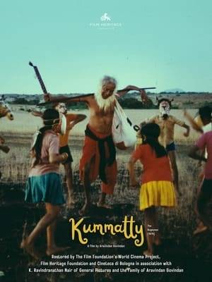 A stranger who may be the trickster magician Kummatty comes to a village in Malabar, India.