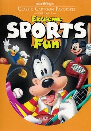 Get ready to cheer, sports fans, as Mickey and his friends team up to bring you the funniest and most entertaining sports moments in animated film!  The laughs fly out of the park when Goofy attempts to demonstrate "How To Play Baseball" in the hit classic short that feature everyone's favorite dog in every passion.  Then Mickey heads out for a leisurely day on the links, but hilarity is par for the course when his faithful "Canine Caddy" Pluto battles a pesky gopher and does his best to clear the way for a hole in one.  The fun never stops in this collection of eight wild and wacky sports stories the whole family will love.  Canine Caddy (1941)  How to Play Baseball (1942)  The Hockey Champ (1939)  Double Dribble (1946)  How to Play Football (1944)  Mickey's Polo Team (1936)  Tennis Racquet (1949)  Goofy Gymnastics (1949)