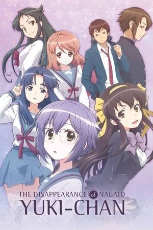 In an alternate universe, shy, awkward Yuki Nagato attempts to court her crush, Kyon, with the help of her best friend and neighbor, the perky and indomitable Ryoko Asakura. Together, the trio defends their high school literature club from extermination…and from the pestering of their over-the-top classmate Tsuruya and her friend and minion Mikuru.