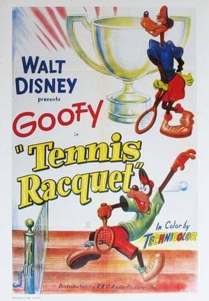 Two Goofys play a tennis match in typical Goofy style. The announcer sometimes has trouble following the action. The groundskeeper seems to always be present, trimming the grass, filling in holes (in one case with a tree), and delivering the oversized trophy.