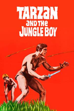 Tarzan is joined by a reporter and her fiance on a journey to find a boy who was abandoned in the jungle six years earlier. The search party must also battle an evil native, who is out to kill the boy and take over as chief of his brother's tribe.