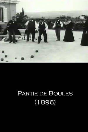 Friends and relatives playing a game of boules, arguing about who's team is winning.