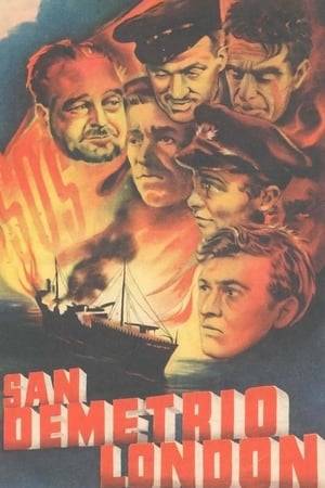 British drama documentary from 1943, based on the true story of the 1940 rescue of the tanker MV San Demetrio by parts of her own crew after she had been set afire  in the middle of the Atlantic by the German heavy cruiser Admiral Scheer and then had been abandoned. When one of the lifeboats drifted back to the burning tanker the day after, and found that she still hadn't exploded, they decided to board her and put out the fires. Eventually, they managed to start the engine again and decided to try to reach Britain against all odds.
