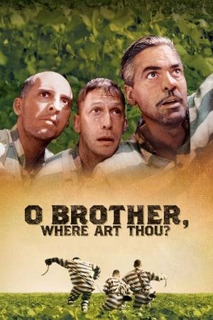 In the deep south during the 1930s, three escaped convicts search for hidden treasure while a relentless lawman pursues them. On their journey they come across many comical characters and incredible situations. Based upon Homer's 'Odyssey'.