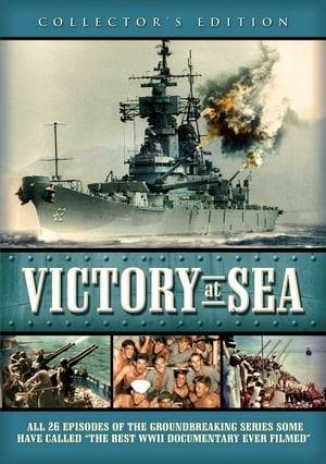 Victory at Sea is a documentary television series about naval warfare during World War II that was originally broadcast by NBC in the USA in 1952–1953. It was condensed into a film in 1954. Excerpts from the music soundtrack, by Richard Rodgers and Robert Russell Bennett, were re-recorded and sold as record albums. The original TV broadcasts comprised 26 half-hour segments—Sunday afternoons at 3pm in most markets—starting October 26, 1952 and ending May 3, 1953. The series, which won an Emmy award in 1954 as "best public affairs program", played an important part in establishing historic "compilation" documentaries as a viable television genre.  

Over 13,000 hours of footage gathered from US, British, German and Japanese navies during World War II were perused in the making of these compelling episodes.