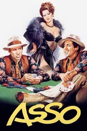 Asso (Ace), the best poker-player in town, was killed in his wedding night, because he won too much against a bad loser. In the "final" game in heaven the clerk on duty also lost, so Asso can come back to this world as a ghost to search for a good man for his wife (widow). Who is good enough for the wife of Asso ?