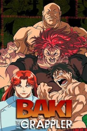 Baki Hanma is a young fighter who yearns to follow in the footsteps of his father, Yujiro, and become the strongest fighter in the world. Through that he trains tirelessly and fights constantly to hone his skills and develop his body to achieve these goals. Many intense battles lay ahead of Baki as he goes about his quest to be the best and ultimately take the title of "King" from his father.