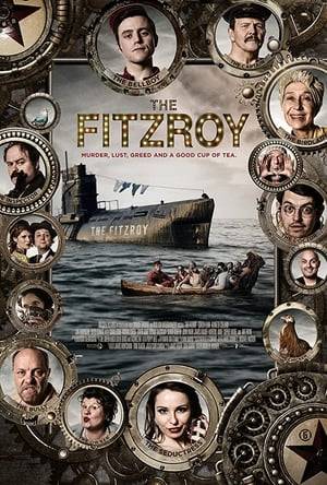 The Fitzroy is a live action black comedy set in an alternative post-apocalyptic 1950s. The world is covered in poisonous gas, and the last place for a traditional seaside holiday is The Fitzroy hotel, an abandoned submarine just off the coast of England. The film centers on Bernard, the hotel's bellboy, cook, maintenance man and general dogsbody, as he faces a constant battle to keep the decaying hotel airtight and afloat. But when he falls in love with a murderous guest, he is thrown into a mad day of lies, backstabbing and chaos. As Bernard struggles to hide her murders from the other guests and suspicious authorities, his world literally begins to sink around him.