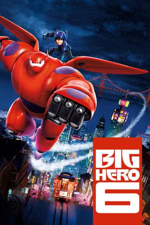 A special bond develops between plus-sized inflatable robot Baymax, and prodigy Hiro Hamada, who team up with a group of friends to form a band of high-tech heroes.