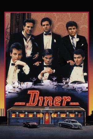 Set in 1959, Diner shows how five young men resist their adulthood and seek refuge in their beloved Diner. The mundane, childish, and titillating details of their lives are shared. But the golden moments pass, and the men shoulder their responsibilities, leaving the Diner behind.