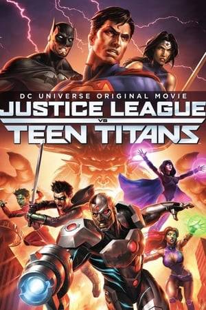 Robin is sent by Batman to work with the Teen Titans after his volatile behavior botches up a Justice League mission. The Titans must then step up to face Trigon after he possesses the League and threatens to conquer the world.