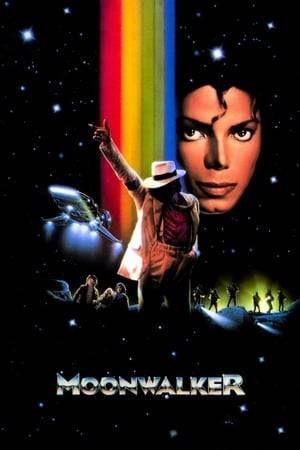 A movie that starts out with the "Man in the Mirror" music video, it then changes to a montage of video clips of Michael's career. Next comes a parody of his Bad video by children, and then Michael is chased by fans in a fantasy sequence. 2 more videos are shown, and then a movie in which Michael plays a hero with magical powers. In it he is chased by drug dealer Mr. Big and saves three children. Videos included in the movie are "Smooth Criminal" and "Come Together".