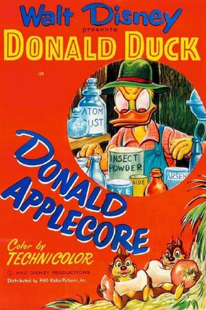 Donald the apple farmer notices his apples have been nibbled on and catches Chip n' Dale in the act. In the ensuing battle, Donald uses a helicopter to spray them (but they have tiny gas masks). And then he brings in the really heavy artillery.