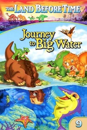 Littlefoot befriends with a mysterious, fun-loving dolphin-like creature named Mo, who is trapped in "new water" caused by heavy rain. The gang then goes on an adventure to the "big water" to bring Mo home.