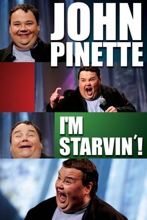 Fresh from his role in the Broadway musical hit "Hairspray," self-effacing stand-up funnyman John Pinette delivers nonstop laughs at the Montreal Comedy Festival. An all-new routine covers topics from health food to family get-togethers, and backstage footage and hilarious outtakes add to the fun. Pinette's successful acting career extends to TV and the big screen as well as the stage; his films include Duets, Dear God and Junior.