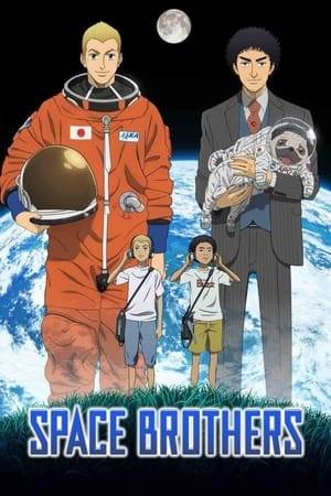 When they were young, the brothers Mutta and Hibito promised each other they would become astronauts. Now, in 2025, Hibito has followed his dream to become the first Japanese on the moon, but Mutta has just been fired from his job. His brother reminds him of their childhood promise, and Mutta decides once again to aim for space.