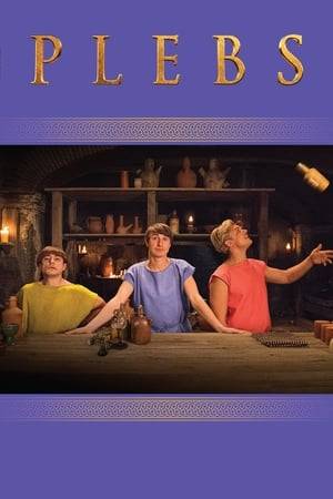 Sitcom about three desperate young men from the suburbs who try to get laid, hold down jobs and climb the social ladder in the big city - which just happens to be ancient Rome.