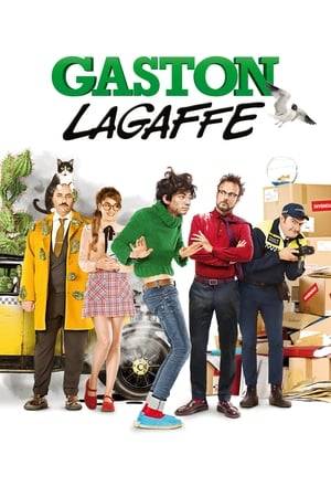 Gaston is a new guy at the Peticoin start-up. With his delusional inventions, he will change the lives of his colleagues. Cat, seagull, cow, and gaffophone will be at the center of the mishaps of  this genius laidback handyman who wants only to do good, but has the gift of annoying Prunelle, his boss. Can those Gaston's gaffes galore prevent the buy-out of the Peticoin by Mr. de Mesmaeker?