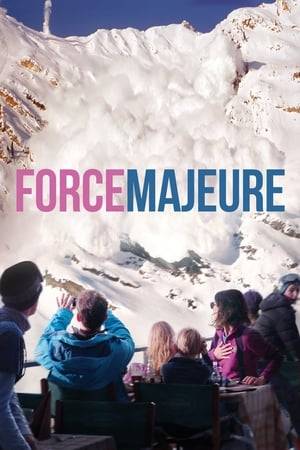 While holidaying in the French Alps, a Swedish family deals with acts of cowardliness as an avalanche breaks out.
