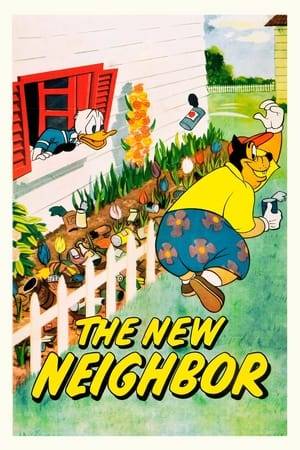 Donald moves into a new home, and discovers his new neighbor is a slob, a mooch, and has a dog that comes crashing through the fence and digging in Donald's garden. Eventually it escalates into a full-scale war, with crowds cheering and TV coverage.