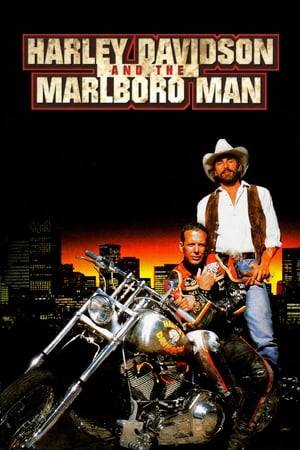 It's the lawless future, and renegade biker Harley Davidson and his surly cowboy buddy, Marlboro, learn that a corrupt bank is about to foreclose on their friend's bar to further an expanding empire. Harley and Marlboro decide to help by robbing the crooked bank. But when they accidentally filch a drug shipment, they find themselves on the run from criminal financiers and the mob in this rugged action adventure.