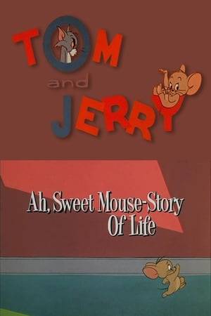 Tom chases Jerry around a high-rise apartment, and then around the ledge surrounding the building. They torment each other with a compressed air horn. Jerry goes down a drainpipe and Tom follows, stretching himself the length of the pipe (and getting unstuck with help from the air horn).