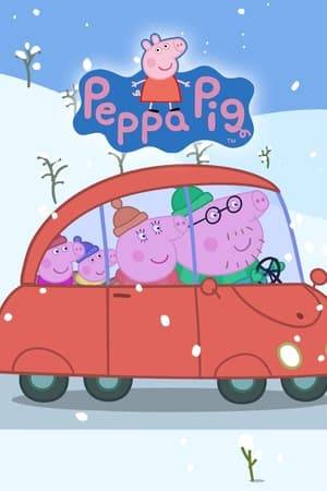 Peppa Pig is an energetic piggy who lives with Mummy, Daddy, and little brother George. She loves to jump in mud puddles and make loud snorting noises.
