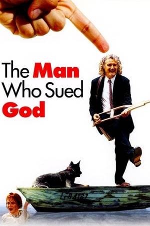 A lawyer becomes a fisherman from frustration. When his one piece of property, his boat, is struck by lightning and destroyed he is denied insurance money because it was “an act of God”. He re-registers as a lawyer and sues the insurance company and, as God’s representative, The Church.