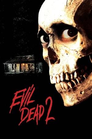 Ash Williams and his girlfriend Linda find a log cabin in the woods with a voice recording from an archeologist who had recorded himself reciting ancient chants from "The Book of the Dead." As they play the recording an evil power is unleashed taking over Linda's body.