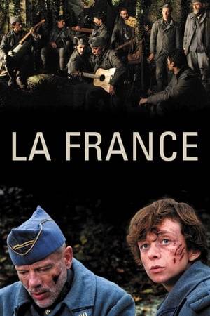 During the First World War, Camille (Sylvie Testud), a young woman whose husband is away fighting at the front, receives a short letter of break-up from him. Distraught, she decides to go to join him, but is driven back by the rule of the time which forbids women to move around alone. She has no other recourse than to dress herself up as a man so as to be able to take to the road on foot. As she lives near the Western Fromt she hooks up with a passing group of French soldiers without too much trouble. But there's something a bit odd about these stragglers, and it's not just their habit of bursting into song at every opportunity.