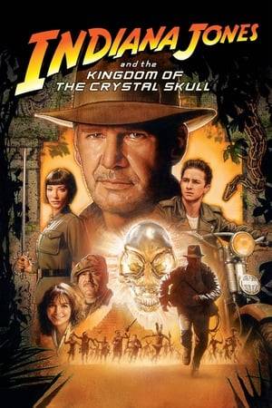 Set during the Cold War, the Soviets—led by sword-wielding Irina Spalko—are in search of a crystal skull which has supernatural powers related to a mystical Lost City of Gold. Indy is coerced to head to Peru at the behest of a young man whose friend—and Indy's colleague—Professor Oxley has been captured for his knowledge of the skull's whereabouts.
