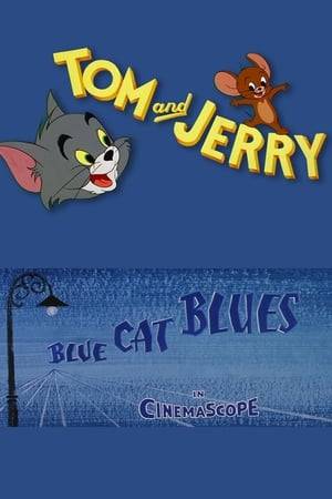 Jerry narrates in voiceover: Tom has fallen hard for the cat next door, and competes with rich cat Butch for her affections. But Butch outspends Tom to a ludicrous level at every turn. Tom goes downhill after that, until we see him contemplating suicide.