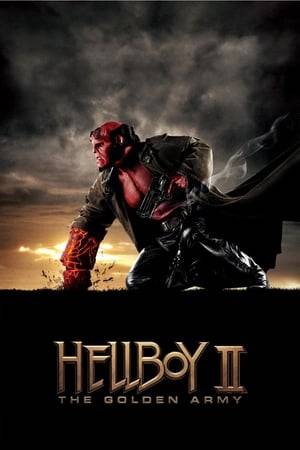Hellboy, his pyrokinetic girlfriend, Liz, and aquatic empath, Abe Sapien, face their biggest battle when an underworld elven prince plans to reclaim Earth for his magical kindred. Tired of living in the shadow of humans, Prince Nuada tries to awaken an ancient force of killing machines, the all-powerful Golden Army, to clear the way for fantasy creatures to roam free. Only Hellboy can stop the dark prince and prevent humanity's annihilation.