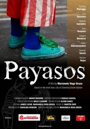 Based on the short story Ciudad de Payasos by Peruvian-American writer Daniel Alarcón, Payasos tells the story of Chino, a young journalist who, after the death of his father, takes refuge in the world of street clowns.