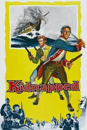 Kidnapped and cheated out of his inheritance, young David Balfour falls in with a Jacobite adventurer, Alan Breck Stewart. Falsely accused of murder, they must flee across the Highlands, evading the redcoats.