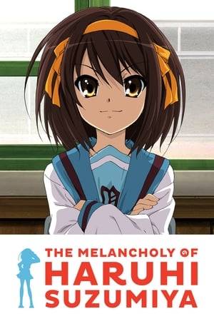 I thought that when I entered high school, my days of believing in aliens, time travelers and ESPers were going to be over. That is, until she introduced herself. Claiming to be interested in only aliens, time travelers, and ESPers, Haruhi Suzumiya was the strangest girl I've met in a long time... Before I knew what's going on, I've been dragged into her weird club, and it looks like I'm not the only one who has been drafted into this "SOS Brigade" of hers, because there are three other students who don't seem to be so ordinary themselves.
