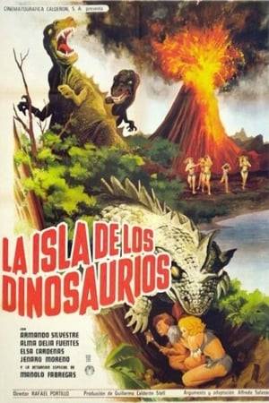 A group of scientists in search of lost Atlantis are plane wrecked on an uncharted island full of stock footage monsters fresh from One Million BC. Occasionally we get an original papier mache monster peaking out from behind an alcove, but for the most part this is typical Mexican filmmaking for the period. With Armond Silvestre and Alma Delia Fuentes.