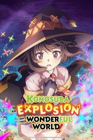 This feisty young wizard will stop at nothing to master the spell that saved her life: Explosion! Megumin, the “Greatest Genius of the Crimson Magic Clan,” has chosen to devote her studies to the powerful offensive magic used by her mysterious savior. Then one day, her little sister finds a black kitten in the woods. But this cat isn’t just a new furry friend—she’s the key to awakening a Dark God!