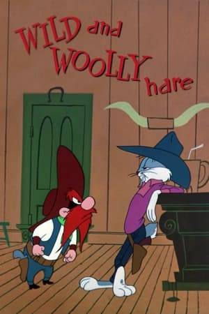 Bugs Bunny and Yosemite Sam duel with trains in an Old West shootout.