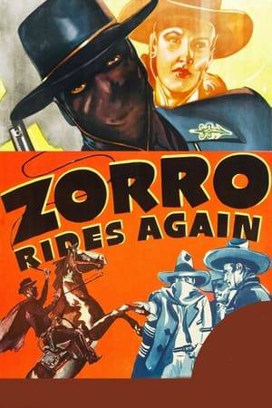 The California-Yucatan Railroad, being built for the good of Mexico, is under siege by a gang of terrorists hoping to force its sale; no one can prove their connection to profiteer Marsden. Manuel Vega, aged co-owner, calls in the aid of his nephew James, great-grandson of the original Zorro. Alas, James seems more adept at golf than derring-do; but after he arrives, Zorro rides again! Can one black-clad man on horseback defeat a gang supplied with airplanes and machine guns?