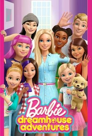 Barbie, her sisters, friends and neighbour Ken share vlogs filmed in her Dreamhouse.