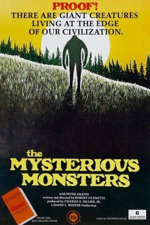 One of the many notorious 70's "unknown" documentaries, The Mysterious Monsters covers topics such as Bigfoot and the Loch Ness Monster. Pictures, sounds, and videos of these two monsters are examined by Peter Graves, the host. Psychics, hypnotism, and the history of Bigfoot in many ancient cultures is also scrutinized.