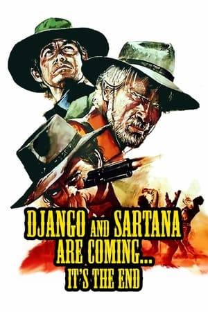 A gang of vicious outlaws lead by the crazed Black Burt Keller abduct Jessica Colby and decide to flee to Mexico. Shrewd bounty hunter Django and saintly roving gunslinger Sartana join forces to rescue the poor lass from the gang's vile clutches.