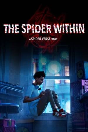 In the genre-bending thriller The Spider Within: A Spider-Verse Story, Miles Morales struggles to balance his responsibilities as a teenager, friend, and student while acting as Brooklyn’s friendly neighborhood Spider-Man. After a particularly challenging day living with these pressures, Miles experiences a panic attack that forces him to confront the manifestations of his anxiety and learn that reaching out for help can be just as brave an act as protecting his city from evil.