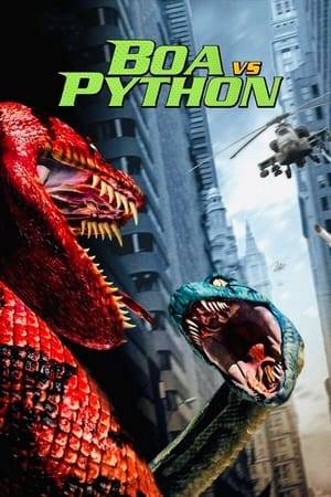 After an overly ambitious businessman transports an 80-foot python to the United States, the beast escapes and starts to leave behind a trail of human victims. An FBI agent and a snake specialist come up with a plot to combat the creature by pitting it against a bioengineered, 70-foot boa constrictor. It's two great snakes that snake great together!